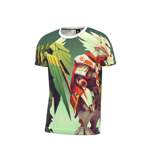 Cut and Sew All Over Print T-Shirt