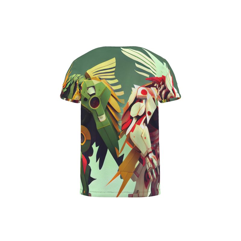 Cut and Sew All Over Print T-Shirt